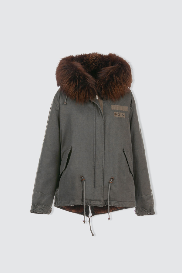 Furs on sale outlet parka